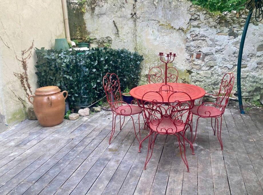 Charmant Studio Terrasse 25Min Aeroport Cdg Saint-Brice-sous-Forêt Exterior foto